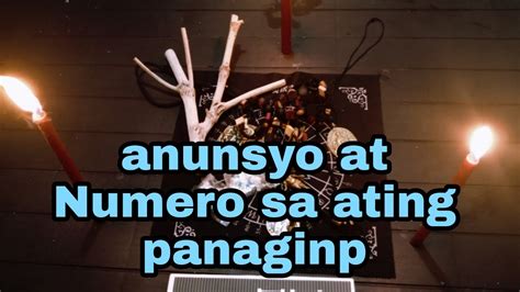 panaginip anunsyo|PANAGINIP at ANUNSYO .